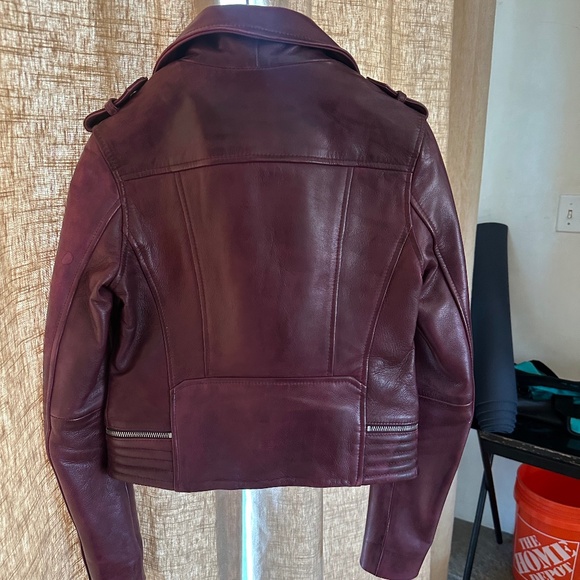 Maje Leather Moto - Picture 2 of 7
